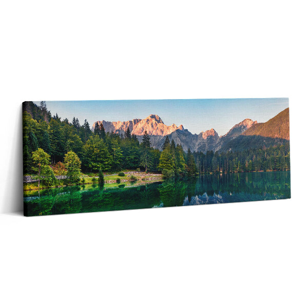 Canvas kép 125x50 Tavas táj