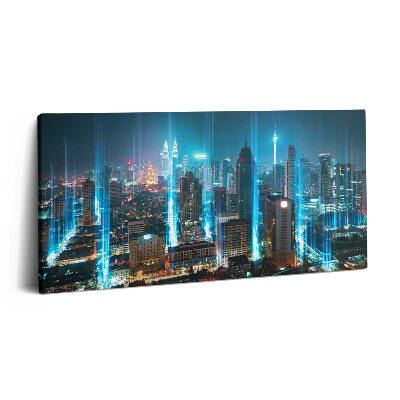Vászonkép 140x70 Dubai felhőkarcolói