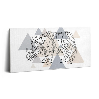 Vászonkép 140x70 Geometrikus minta