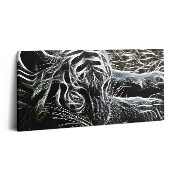 Vászonkép 140x70 Absztrakt tigris minta