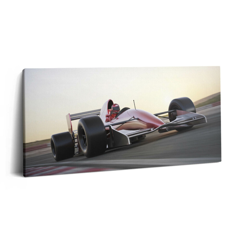 Vászonkép 140x70 Sportversenyautó