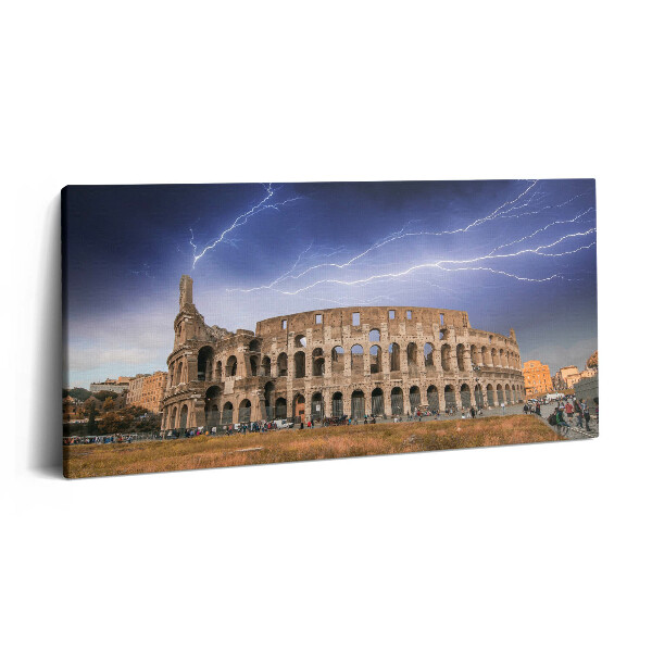 Vászonkép 140x70 Vihar a Colosseumban