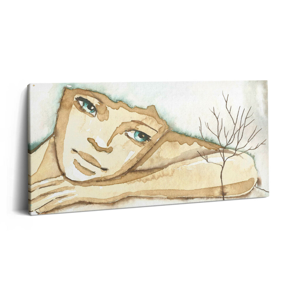 Vászonkép 140x70 Egy nő portréja