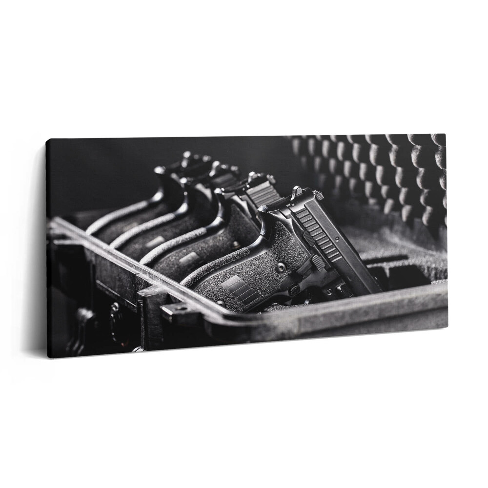 Vászonkép 140x70 Fegyver