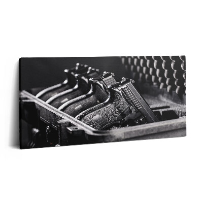 Vászonkép 140x70 Fegyver