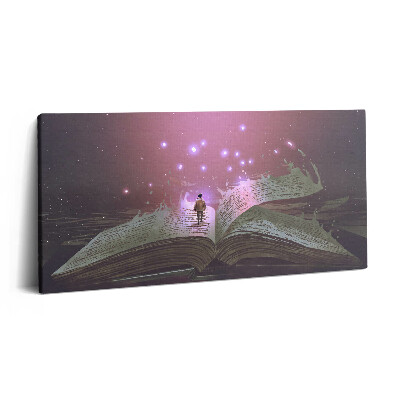 Vászonkép 140x70 Absztrakt könyv