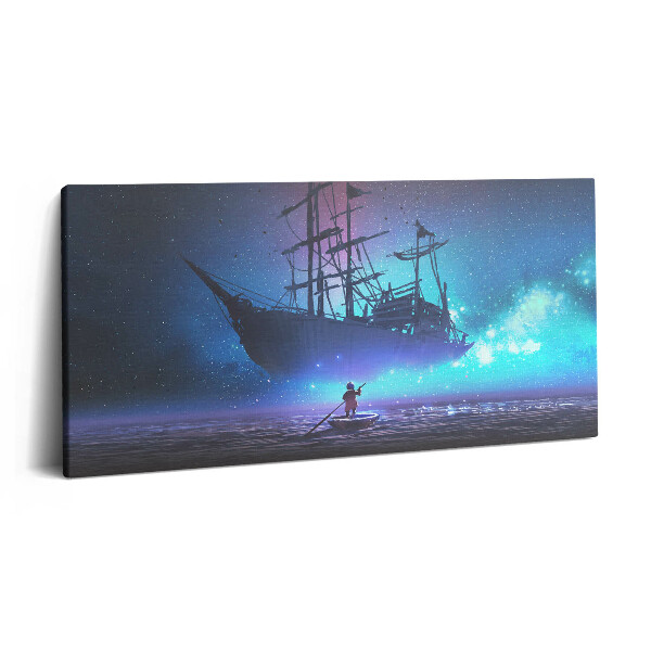 Vászonkép 140x70 Vitorlás fantázia
