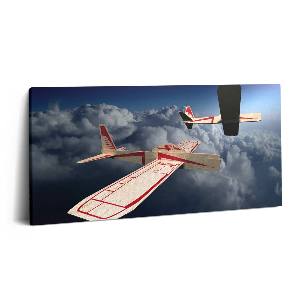 Vászonkép 140x70 Siklás az égen