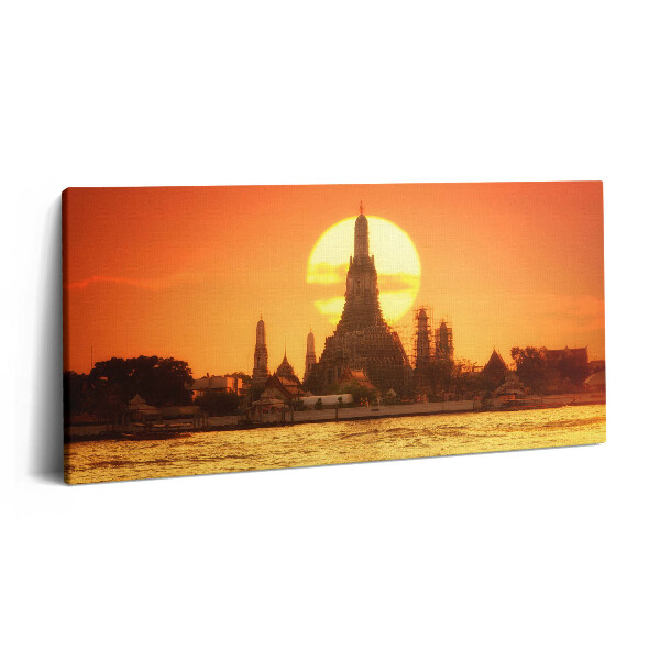 Vászonkép 140x70 Wat arun Bangkok Thaiföld