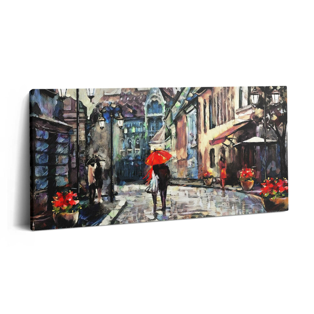 Vászonkép 140x70 A város építészete