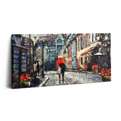 Vászonkép 140x70 A város építészete