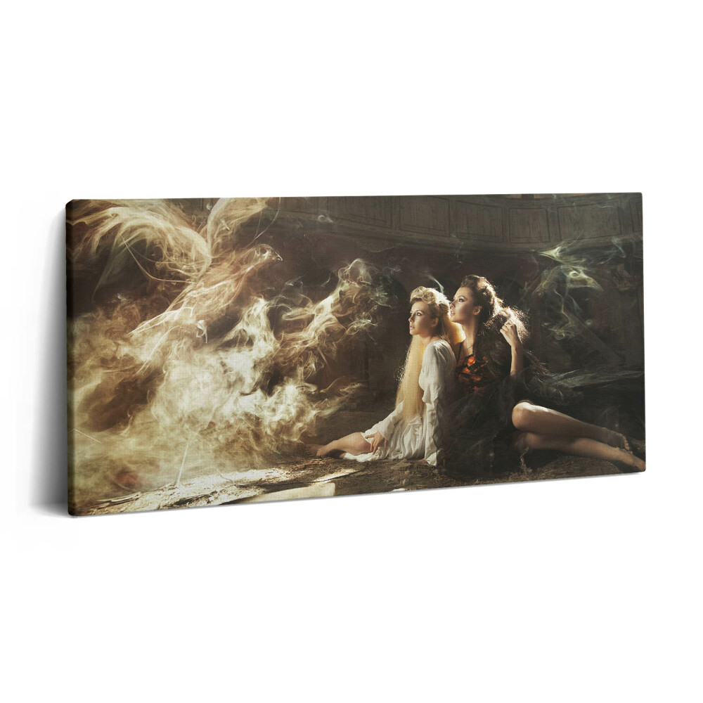 Vászonkép 140x70 Két nő fotója