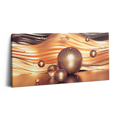 Vászonkép 140x70 Gyönyörű 3D absztrakt minimalizmus