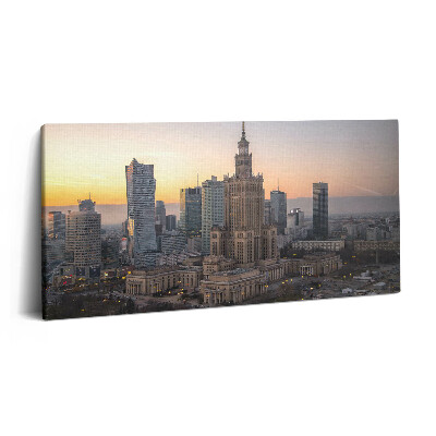 Vászonkép 140x70 Kulturális és Tudományos Palota Varsó