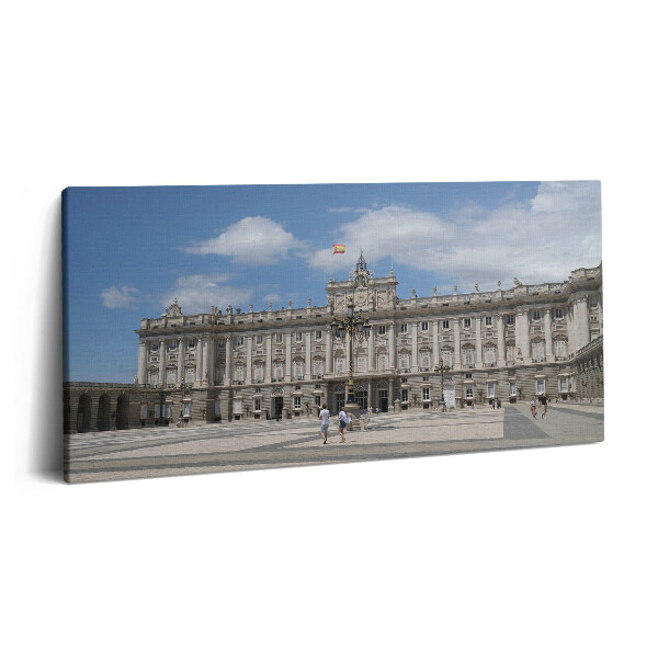 Vászonkép 140x70 Történelmi palota Madridban