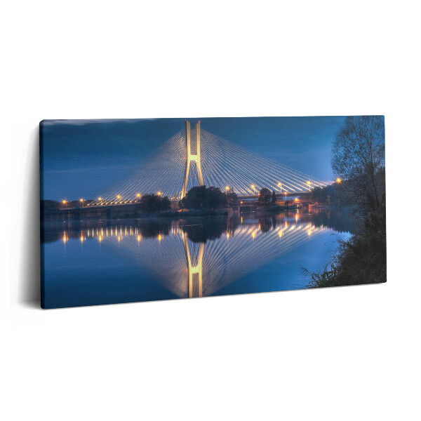 Vászonkép 140x70 Most Rędziński Wroclaw