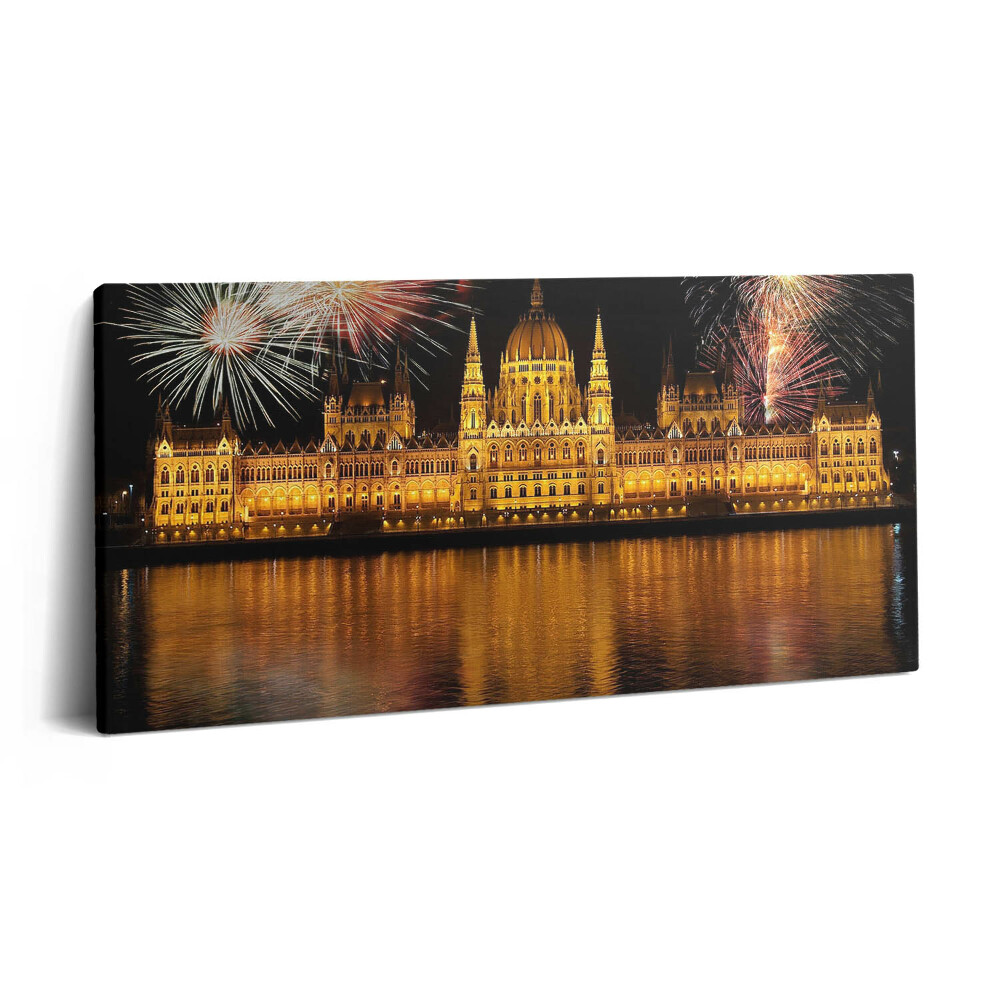 Vászonkép 140x70 Magyar Parlament épülete