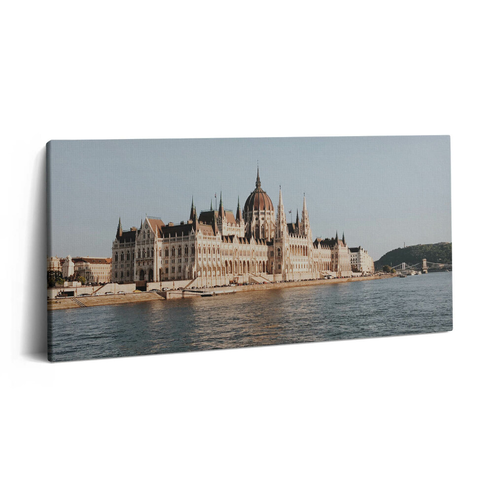 Vászonkép 140x70 A Parlament épülete Budapesten