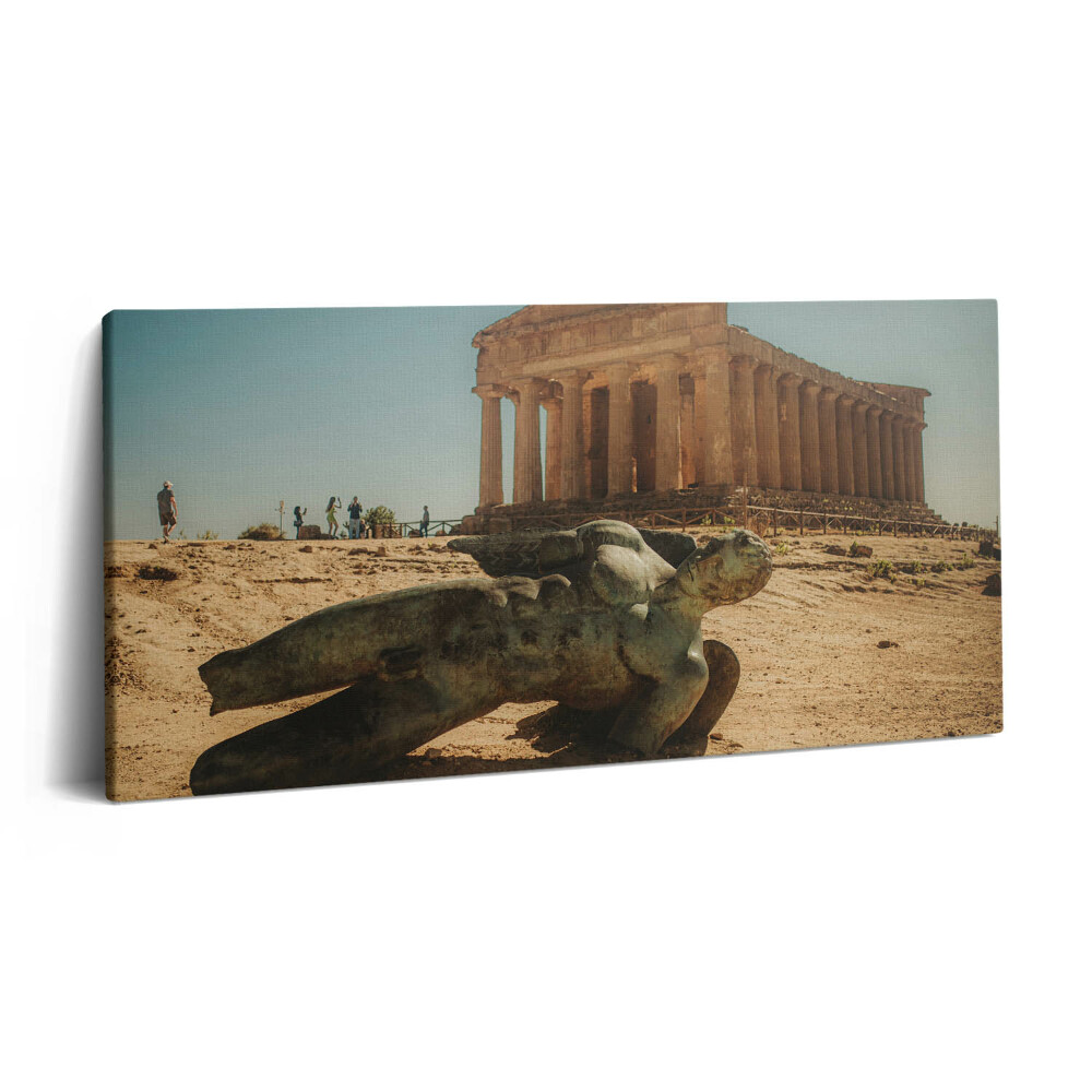 Vászonkép 140x70 A templomok völgye Szicíliában Olaszországban