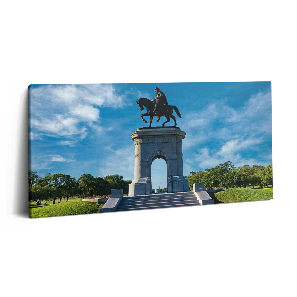 Vászonkép 140x70 Sam Houston szobra