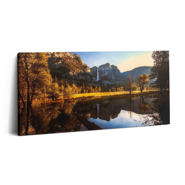Vászonkép 140x70 Erdő a Yosemite Parkban