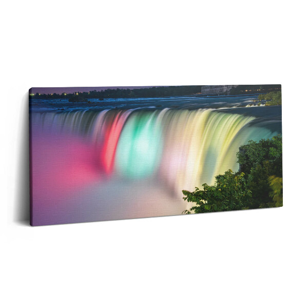 Vászonkép 140x70 A Niagara fényképezése