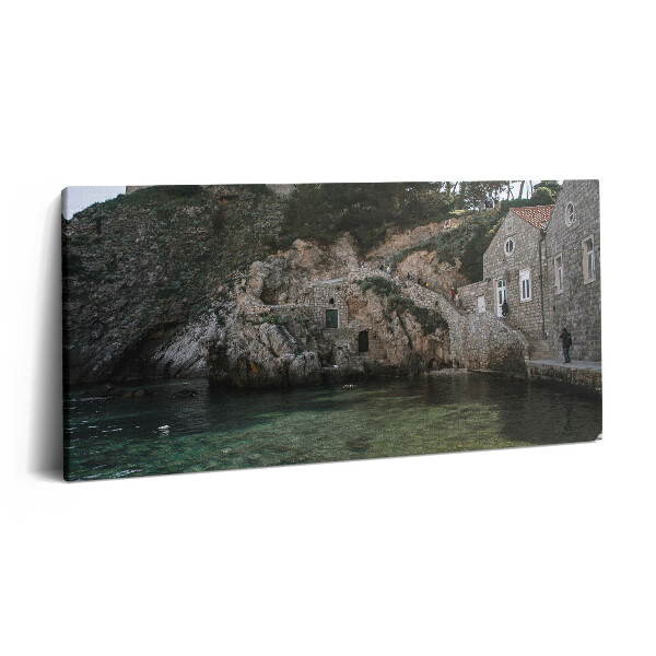 Vászonkép 140x70 Dubrovnik városrész