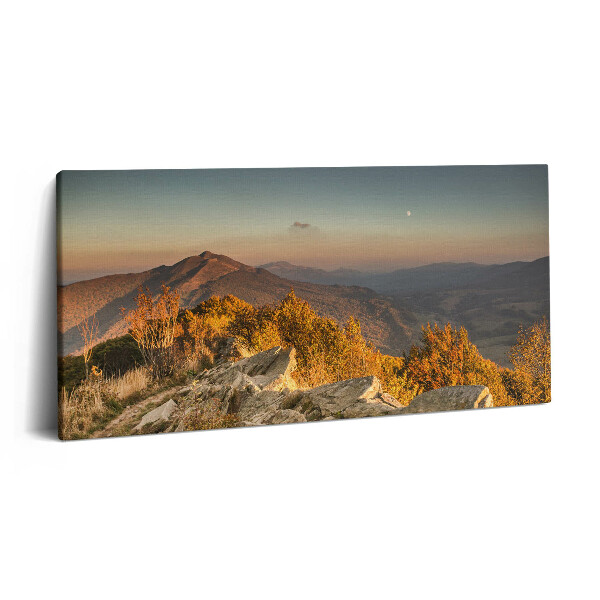 Vászonkép 140x70 Bieszczady