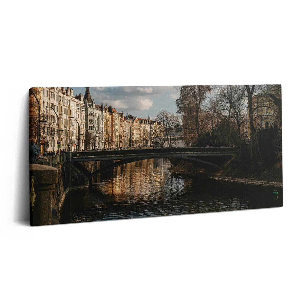Vászonkép 140x70 Prágai panoráma