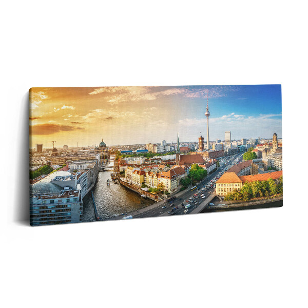 Vászonkép 140x70 Berlin látképe