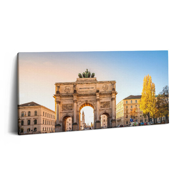 Vászonkép 140x70 Diadalív Münchenben