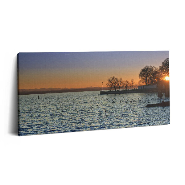Vászonkép 140x70 Bodeni-tó Németországban
