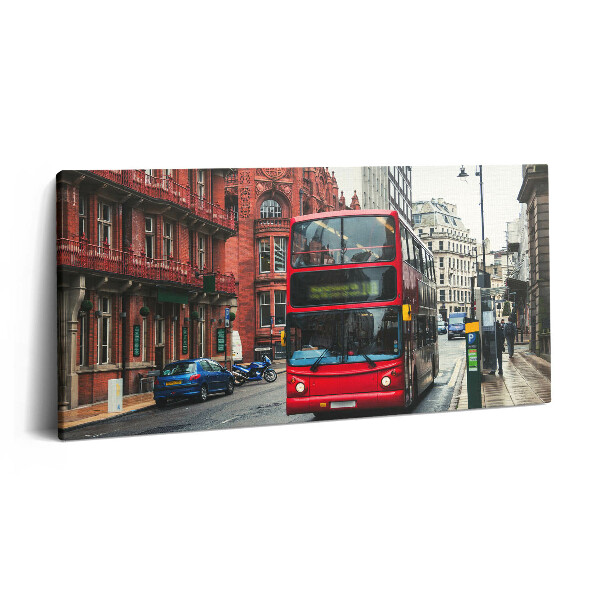 Vászonkép 140x70 Busz Birminghamben Egyesült Királyság