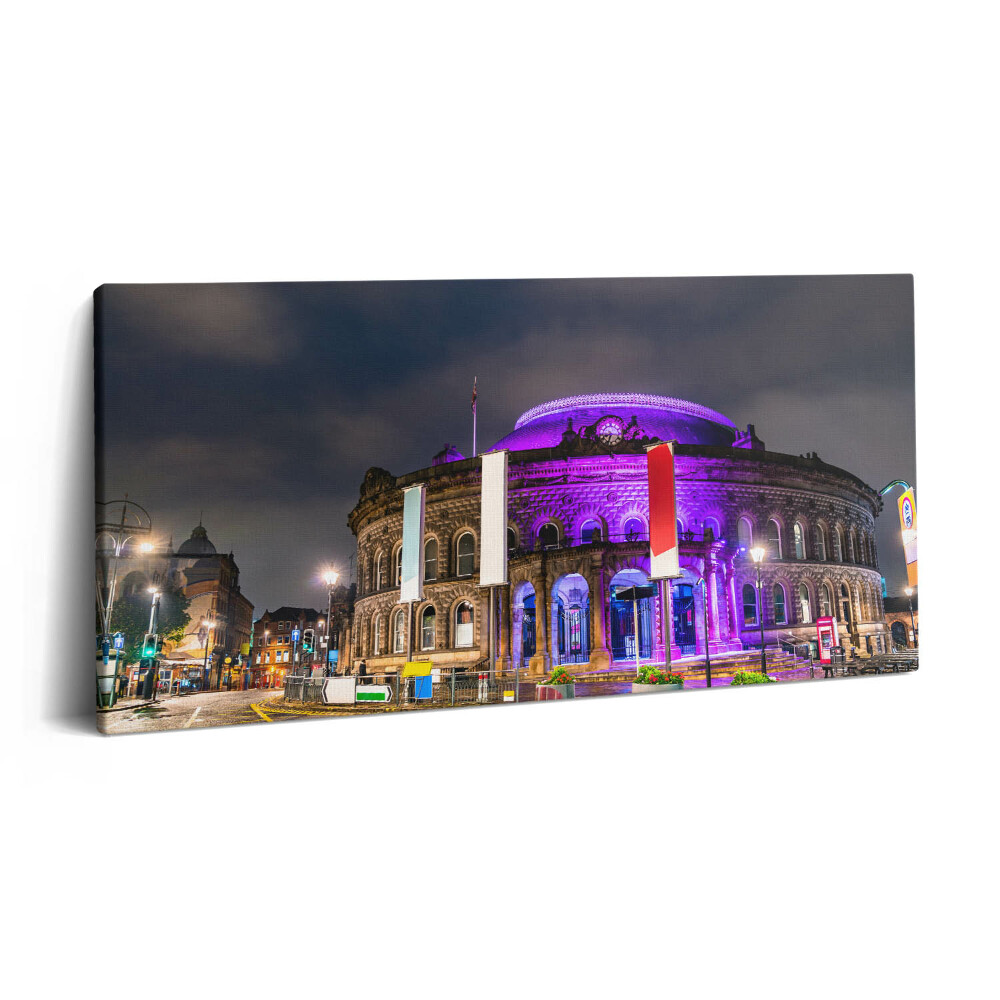 Vászonkép 140x70 Kukoricapiac Leedsben Angliában