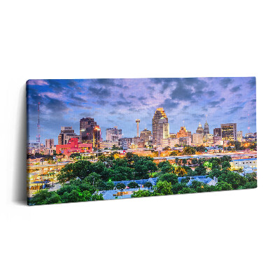 Vászonkép 140x70 San Antonio városkép