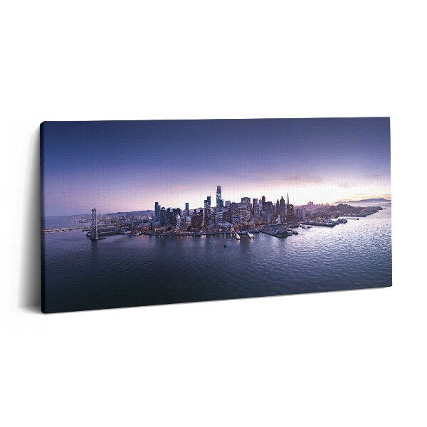 Vászonkép 140x70 Nézet San Franciscóból