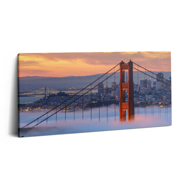 Vászonkép 140x70 San Francisco hídja