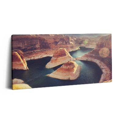 Vászonkép 140x70 Powell-tó az Egyesült Államokban