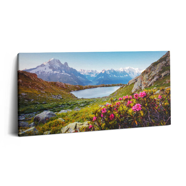 Vászonkép 140x70 Mont Blanc Chamonix-i gleccser