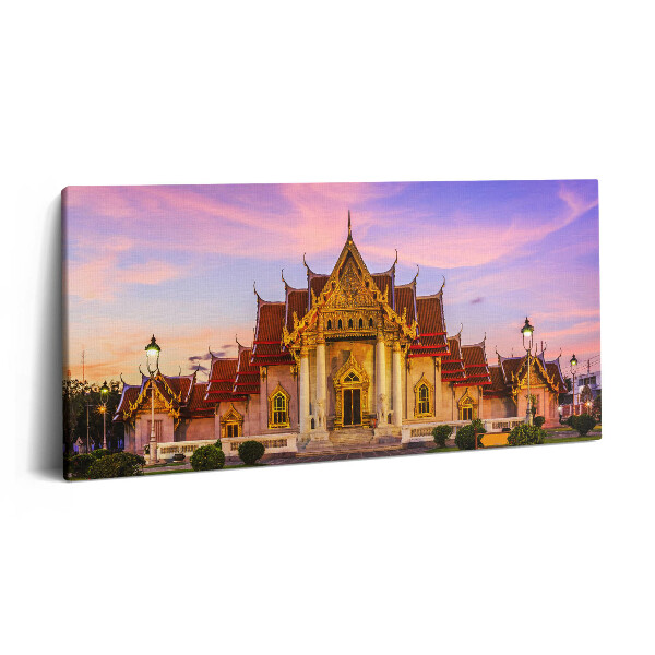 Vászonkép 140x70 Egy palota Bangkokban Thaiföldön