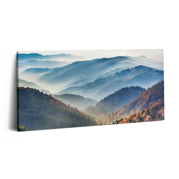 Vászonkép 140x70 Hegyi táj