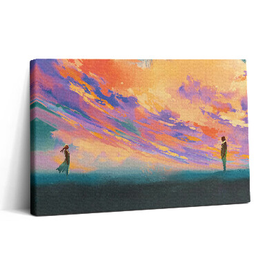 Vászonkép nyomtatás 30x20 Platonikus szerelem az ellenkezőjéről