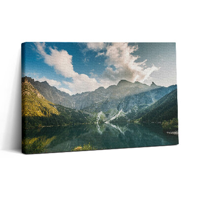 Vászonkép nyomtatás 30x20 Természetes hegyi táj