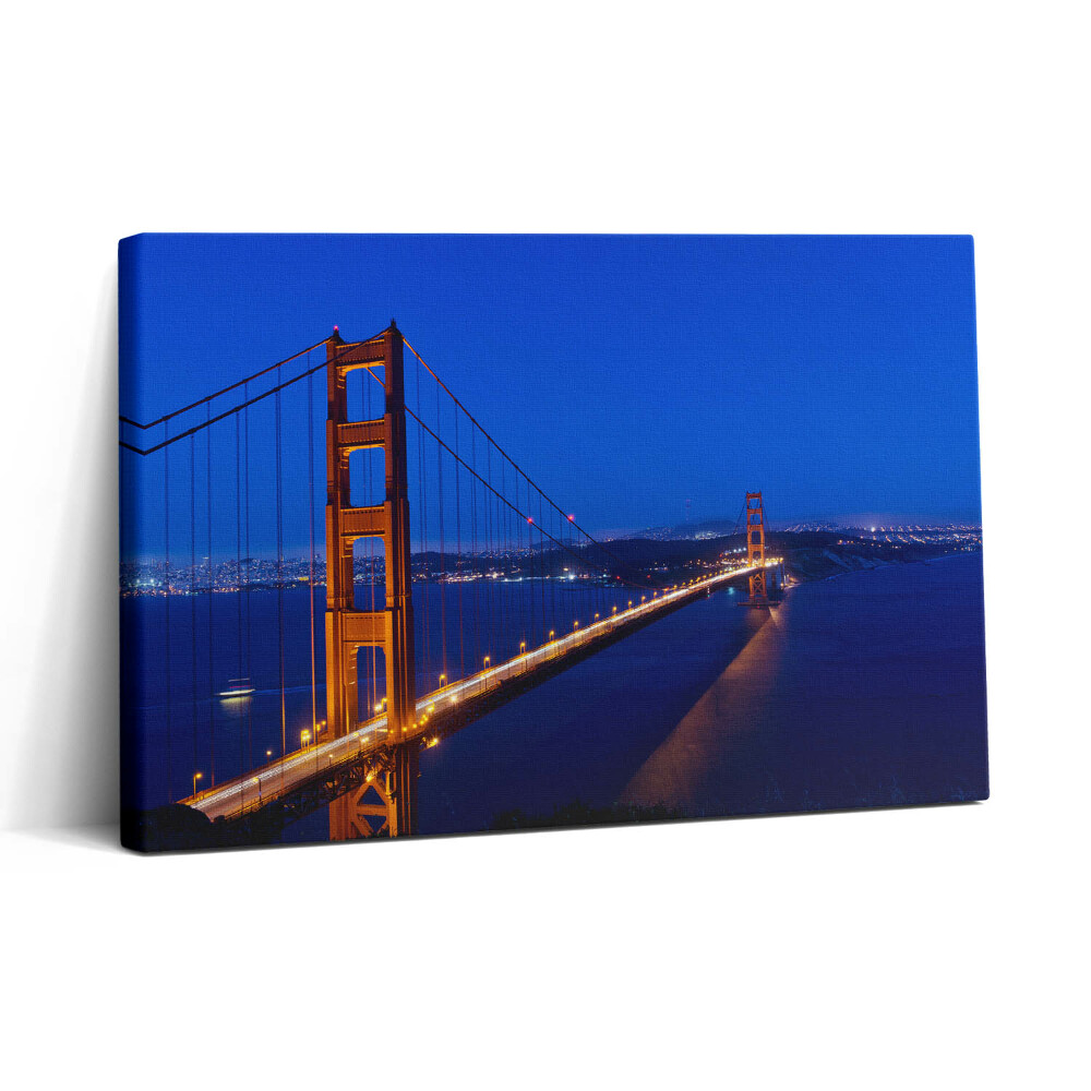 Vászonkép nyomtatás 30x20 A Golden Gate híd látképe