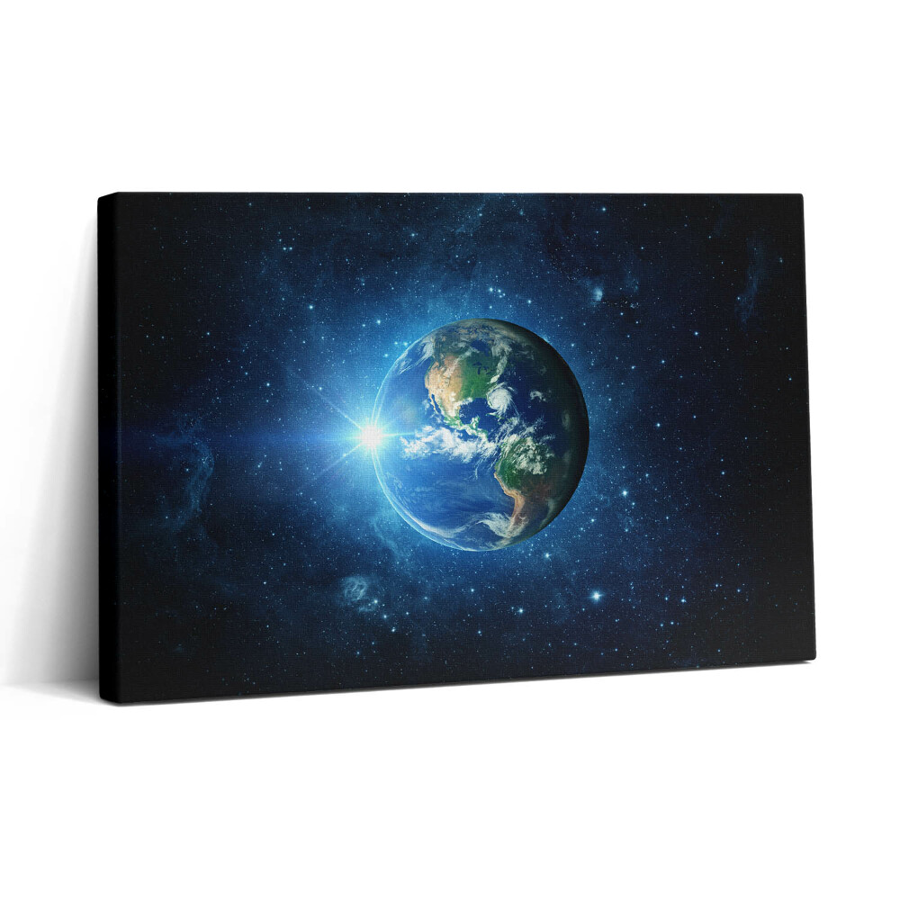 Vászonkép nyomtatás 30x20 NASA - A Föld galaxisa és a Nap