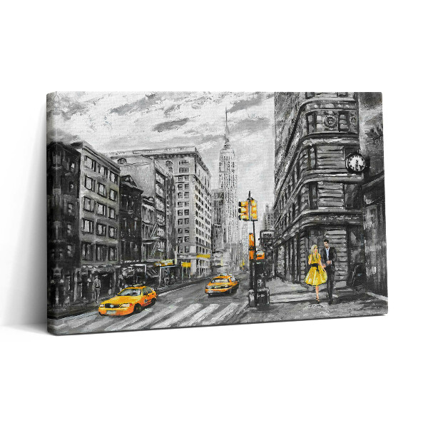 Vászonkép nyomtatás 30x20 Az Empire State Building utcái
