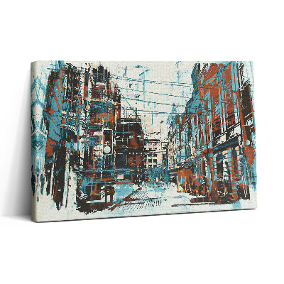 Vászonkép nyomtatás 30x20 Utcai művészet