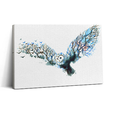 Vászonkép nyomtatás 30x20 Szabadság és madár természet