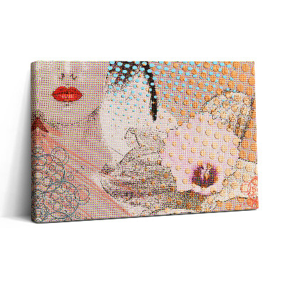 Vászonkép nyomtatás 30x20 Pop art rajzfilm illusztráció