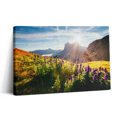 Vászonkép nyomtatás 30x20 A Dolomitok tájképe